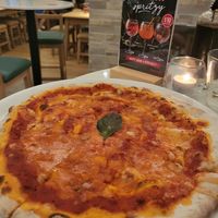 Margherita pizza at Vapiano in Melbourne