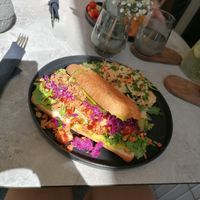 BBQ Ciabatta at greenhouse Café & PopUp in Esslingen