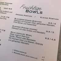 Sweet Bowls   at greenhouse Café & PopUp in Esslingen