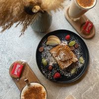 Lotus Blondie and Pumpkin Spice Latte at greenhouse Café & PopUp in Esslingen
