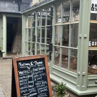 Look out for this inviting shop window  at Nutmeg + Thyme in Burford