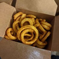 Curly fries (3,60€) - 4.5/5. at Burgerkette in Berlin