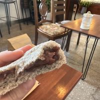 Red bean filling #Veganuary at Joseon Snack - 조선스낵 in Busan