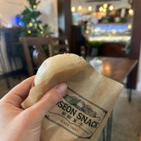 Red bean filling  #Veganuary at Joseon Snack - 조선스낵 in Busan