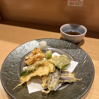   at Itamae Sushi Shimbashi in Tokyo