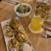 garlic knots - a highlight!  at Virtuous Pie in Cologne