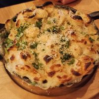 Chicken Alfredo at Virtuous Pie in Cologne