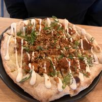 stranger wings pizza  at Virtuous Pie in Cologne