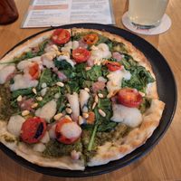 Pizza was delicious at Virtuous Pie in Cologne