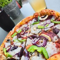 Canadian Supreme Pizza at Virtuous Pie in Cologne