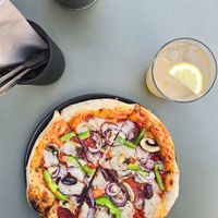 Canadian Supreme Pizza at Virtuous Pie in Cologne