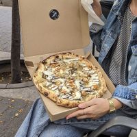 Pizza Big Lebanowski  at El Vato Loco in Barcelona