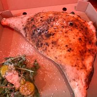 Calzone was amazing  at El Vato Loco in Barcelona