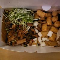 Vegan pa'padak at Monster Chicken in Stockholm