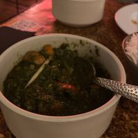 Spinach palak   at Surya  in Barcelona