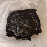 Brownie (already took a bite 😇) at Le Panem - Belgrano  in Buenos Aires