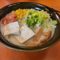 Vegan Noodles 🍜 up close at Karami Ramen in San Diego
