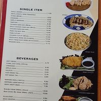 menu at Karami Ramen in San Diego