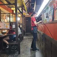 inside at Karami Ramen in San Diego