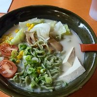 vegan special ramen at Karami Ramen in San Diego