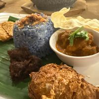 Classic nasi lemak at Mangga Vegetarian Cafe - 美佳素轩  in Seri Kembangan