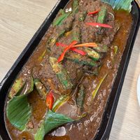 portugese mock fish at Mangga Vegetarian Cafe - 美佳素轩  in Seri Kembangan