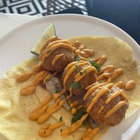 VEGAN Cauliflower tacos  at Muchos in Boracay