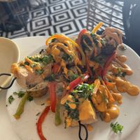 VEGAN Cauliflower anticichos   at Muchos in Boracay