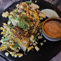 Elote, tell them vegan so no cow cheese at Muchos in Boracay
