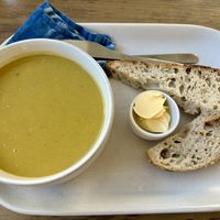 Split green pea soup   at The Highland Weigh in Nairn