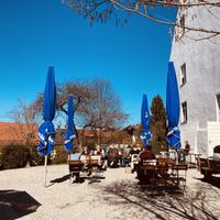   at Schlossgarten Café Restaurant Bar in Murnau