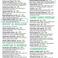 All vegan menu ‼️  at Ollie's Madison in Fitchburg