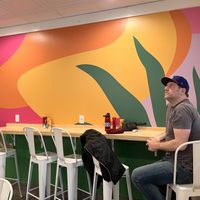 Cool mural. Guy NFS   at devil's lettuce in Richmond