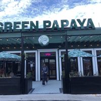  at Green Papaya in Dallas