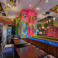 Decor at Clan Tequila in Madrid