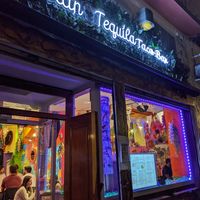 outside at Clan Tequila in Madrid