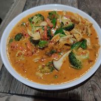 Panang Curry at La Carotte Qui Rit in Surat Thani