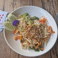 Pineapple fried rice at La Carotte Qui Rit in Surat Thani