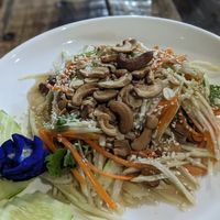 Mango Salad at La Carotte Qui Rit in Surat Thani