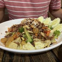 Curry Fried rice (a bit bland)   at La Carotte Qui Rit in Surat Thani