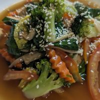 Kra Prao at La Carotte Qui Rit in Surat Thani