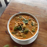 Tom Yam Soup  at La Carotte Qui Rit in Surat Thani