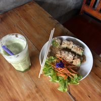 Summer Rolls  at La Carotte Qui Rit in Surat Thani