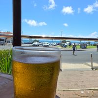 Nice setting at Beach Hotel in Byron Bay