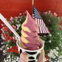 Raspberry & Mango dole whip  at Mayberry in Davison