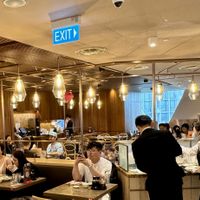 Dining room  #Veganuary at SIN - Din Tai Fung 鼎泰豐 - Jewel in East Singapore