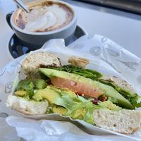   at NYC Bagel Deli in West End