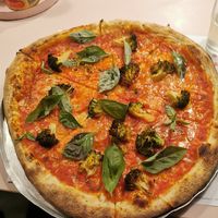 Nr. 1. - Lucali with vegan cheese and broccoli at IL LOCALE in Aarhus