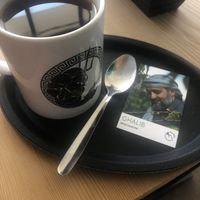   at Triton's Coffee Lab in Fuerteventura