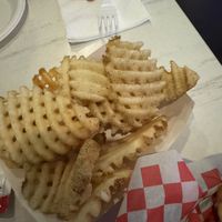 Waffle fries   at Tattooed Mom in Philadelphia